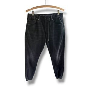 American eagle, airflex cuffed denim jeans